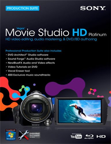 Sony Vegas Movie Studio HD Platinum 11.0 Сборка 231 RePack