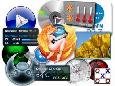 Свеженькие Гаджеты для Windows 7/Xp